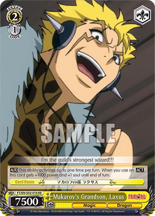 Makarov's Grandson, Laxus