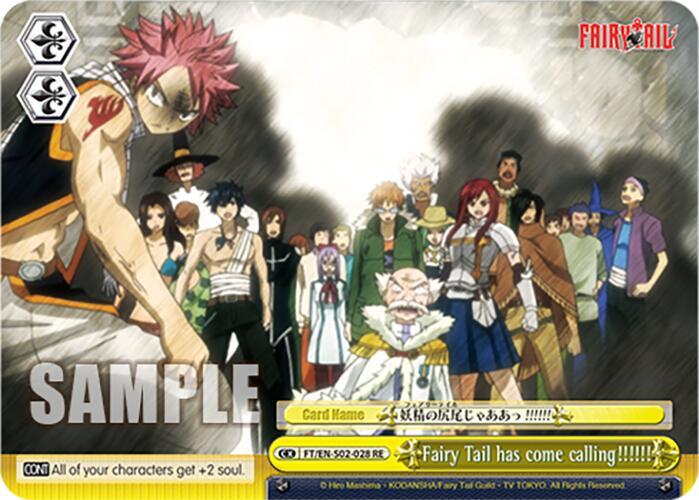 Fairy Tail has come calling!!!!!!