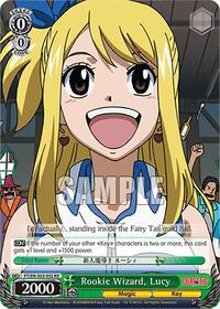 Fairy Tail Chronicle Set Rookie Wizard, Lucy #FT/EN-S02-032 R RE