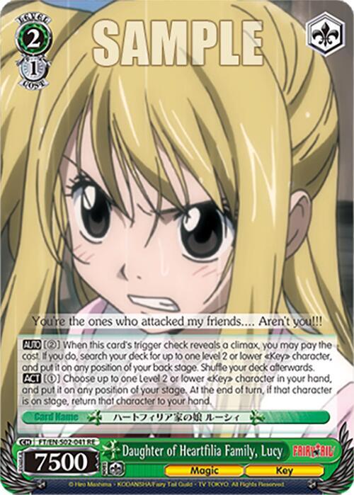 Daughter of Heartfilia Family, Lucy