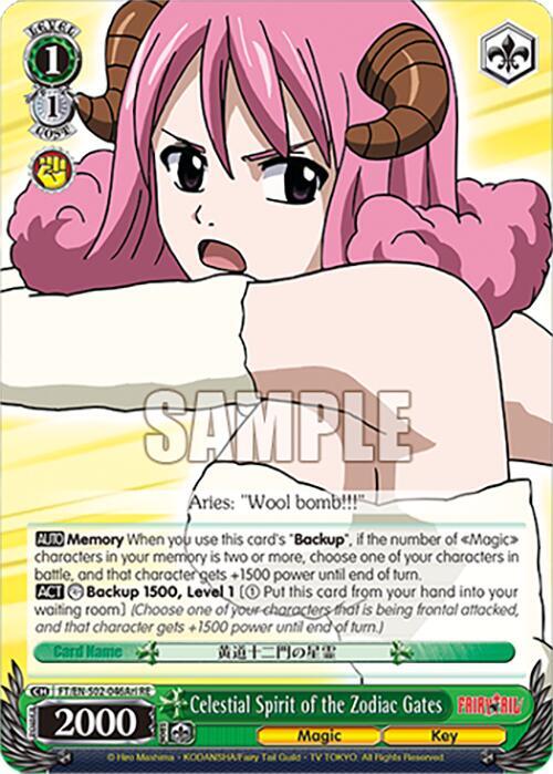 Celestial Spirit of the Zodiac Gates (Aries)