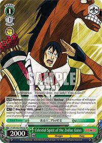 Fairy Tail Chronicle Set Celestial Spirit of the Zodiac Gates (Sagittarius) #FT/EN-S02-046Sgr C RE