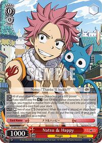 Fairy Tail Chronicle Set Natsu & Happy #FT/EN-S02-054 R RE