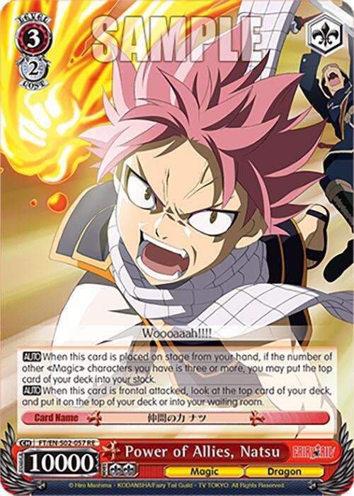 Power of Allies, Natsu