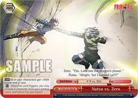 Fairy Tail Chronicle Set Natsu vs. Zero #FT/EN-S02-066 CR RE