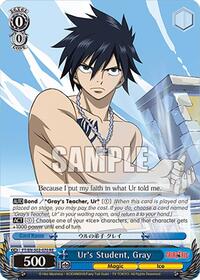 Fairy Tail Chronicle Set Ur's Student, Gray #FT/EN-S02-070 R RE