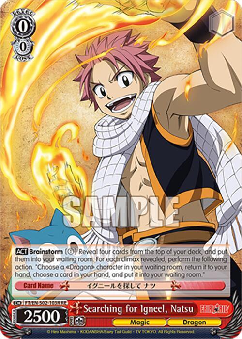 Searching for Igneel, Natsu (RRR)