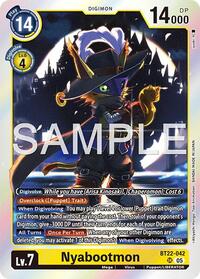 Nyabootmon - Cyber Eden - Digimon card