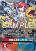 Nokia Shiramine (Alternate Art) - Cyber Eden - Digimon Card Game