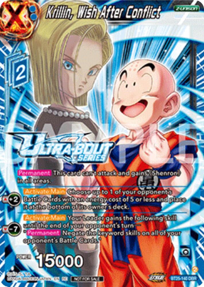 Krillin, Wish After Conflict (Event Pack 17) - Promotion Cards