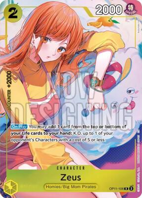 ONE PIECE ゼウス プロモ Zeus (Official Playmat -Bandai Card Games Fest 24-25 Edition