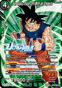 Son Goku, Face-Off With an Emperor (Event pack 17) card art