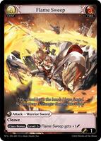 Flame Sweep - Supporter Pack 3 - Grand Archive TCG