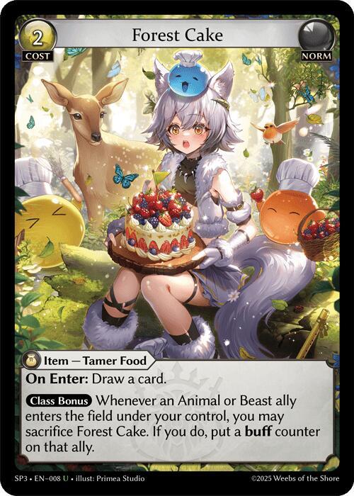 Forest Cake - Supporter Pack 3 - Grand Archive TCG - TCGplayer.com