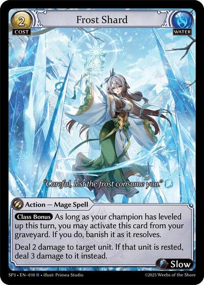 Frost Shard card