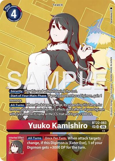 Yuuko Kamishiro (SP) Cyber Eden card price