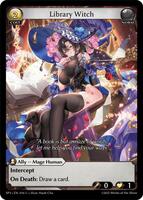 Library Witch プロモFOIL grand archive Library Witch - DOA 1st EN-097 - NM - Non-Holo - Grand