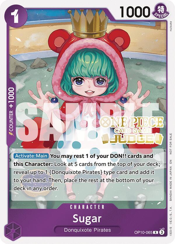 Sugar (Judge Pack Vol. 6) - One Piece Promotion Cards - One Piece