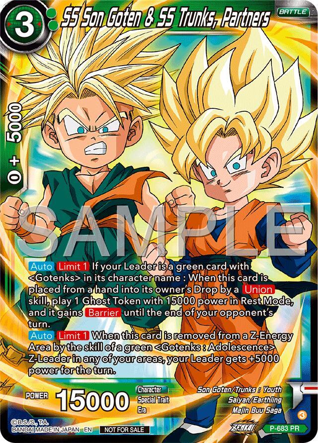 SS Son Goten & SS Trunks, Partners (Tournament Pack Vol.12