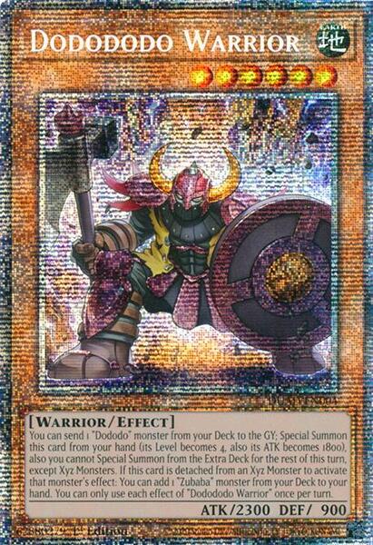 遊戯王 DUAD-EN004 ドドドドウォリアー Dodododo Warrior (英語版 1st Edition スターライトレア) Duelist’s Advance Dodododo Warrior [Starlight Rare] DUAD-EN004 Prices | YuGiOh