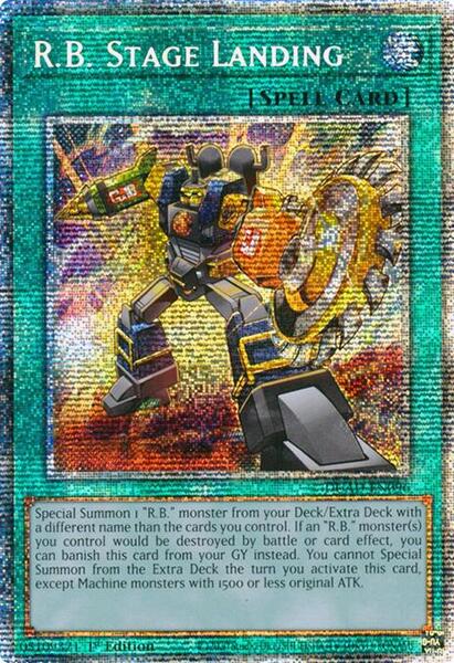 遊戯王 DUAD-EN096 R.B. Stage Landing (英語版 1st Edition スターライトレア) Duelist’s Advance R.B. Stage Landing (Starlight Rare) - Duelist's Advance