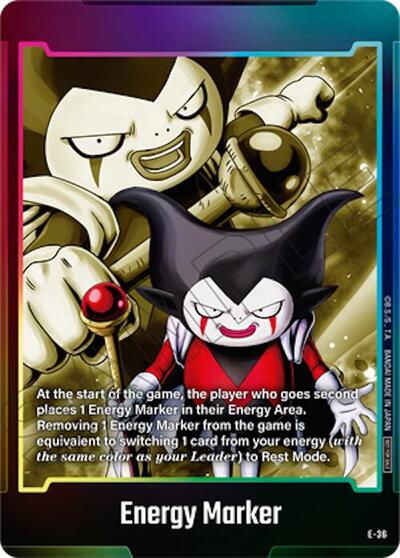 Energy Marker (E-36) Fusion World Energy Markers None Dragon Ball card — value and price