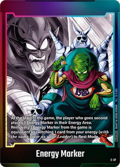 Energy Marker (E-37) Fusion World Energy Markers None Dragon Ball card — value and price
