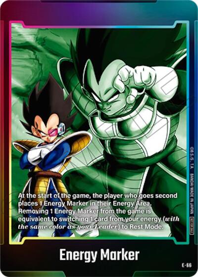Energy Marker (E-66) Fusion World Energy Markers None Dragon Ball card — value and price