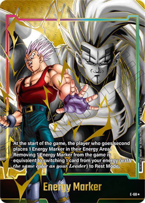 Energy Marker (E-68) (Gold) - Fusion World Energy Markers - Dragon