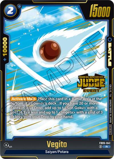 Vegito (Judge Pack (Event Judge) 04) card
