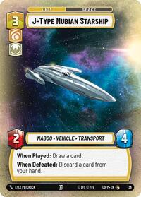 J-Type Nubian Starship (Foil)
