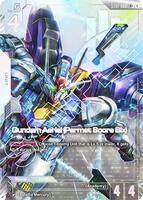 Gundam Aerial (Permet Score Six) (LR+) - Starter Deck 01: Heroic