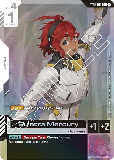 Suletta Mercury (C+) card
