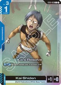 Kai's Resolve (C+)