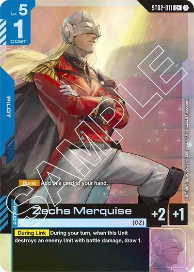 Zechs Merquise (C+) card