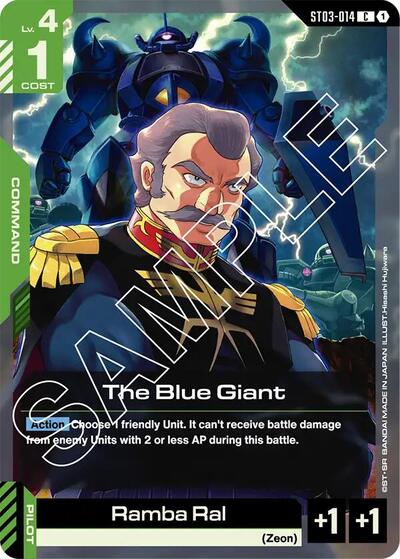 The Blue Giant card