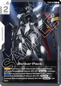 Striker Pack - Starter Deck 04: SEED Strike - Gundam card