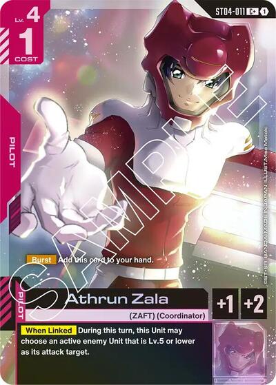 Athrun Zala (C+) card