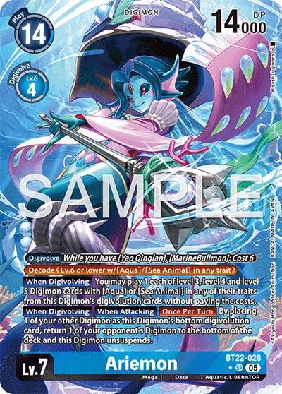 Ariemon (Alternate Art) Cyber Eden card price