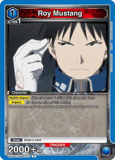 Roy Mustang (111) card