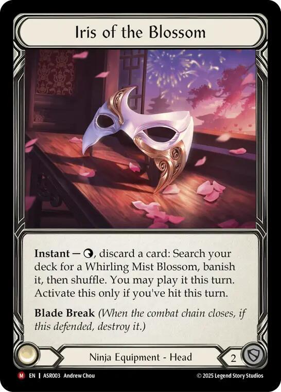 Iris of the Blossom - Armory Deck: Ira - Flesh and Blood TCG