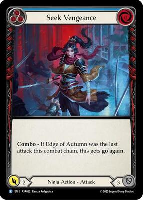 Seek Vengeance (Blue)