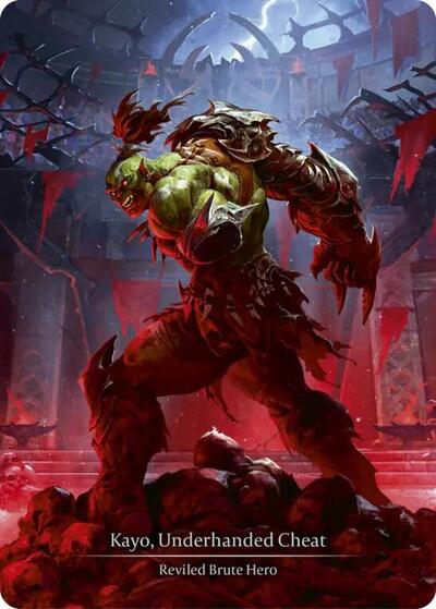 Kayo, Underhanded Cheat (Marvel) Super Slam card price