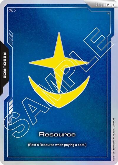 Resource (RP-011) (Earth Federation Force) card