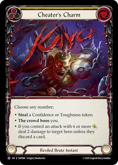 その他 Flesh and Blood Cheater's Charm Marvel Cheater's Charm - Super Slam - Flesh and Blood TCG - TCGplayer.com