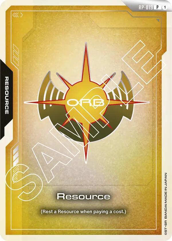 Resource (RP-019) (United Emirates of Orb) - Promotional Resource