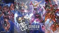 Gundam Card Game: First Combat EVX-01 Playmat - Bandai Playmats