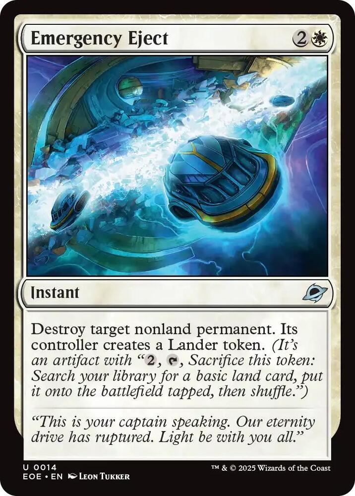 Emergency Eject - Edge of Eternities - Magic: The Gathering
