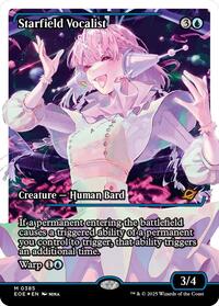 Starfield Vocalist (Showcase) (Fracture Foil) (Foil)