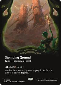 Stomping Ground (Borderless) (Edge of Eternities)